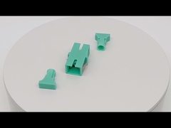 Welded Type SC Simplex Fiber Optic Adaptor Without Flange