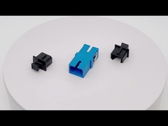 SC Simplex Fiber Optic Adapter One Piece Molding