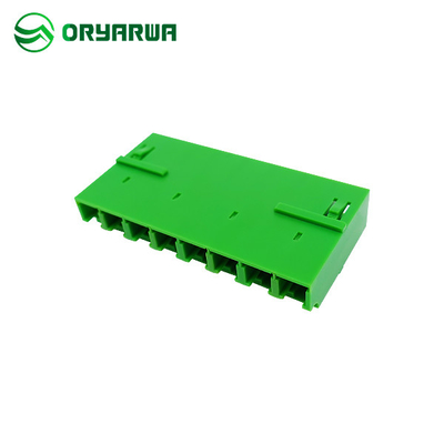8 Ports Green LC To LC Fiber Optic Adapter