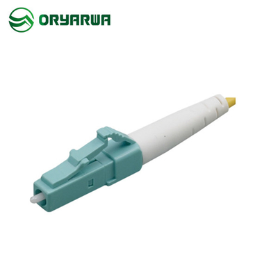 2.0mm 3.0mm LC Simplex Connector Optical Fiber Connectors 20mm Long Boot