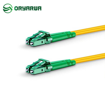 LC APC'den LC APC'ye Çift Yönlü Fiber Optik Tek Modlu Yama Kablosu